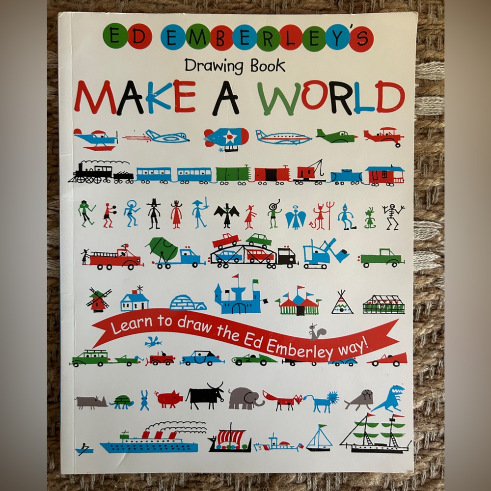 Drawing Book “Make a World” Learn to Draw Book